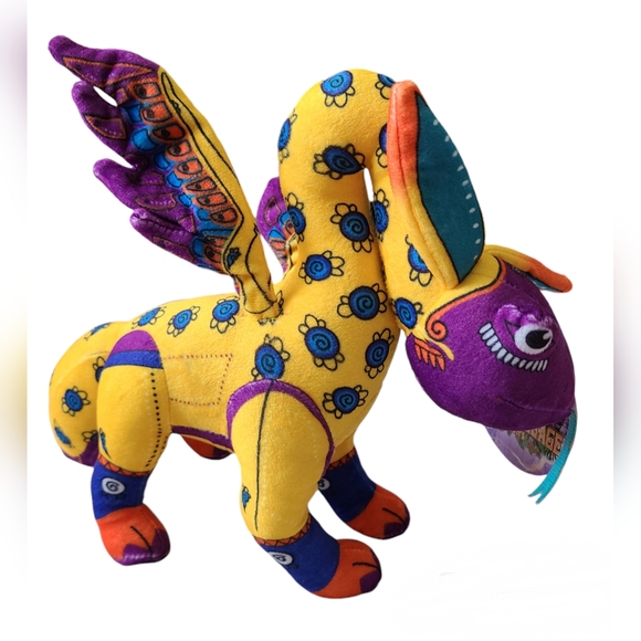 โSOLDโ KNOTTS BERRY FARM |FIESTA VILLAGE 2024 | MULTICOLORED PLUSH DRAGON - Picture 8 of 16